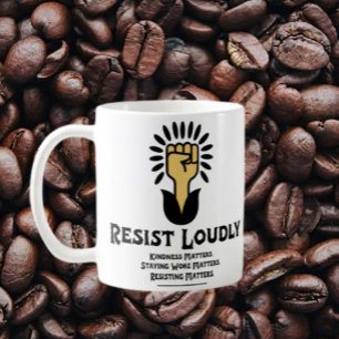 Mug Résistez à la grosse boue classique   Activiste an