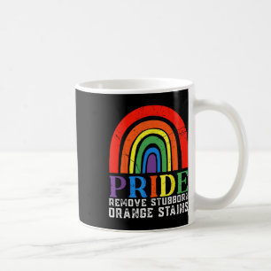 Mug Résistez Trump Enlevez les Taches Orange Têtu Fier