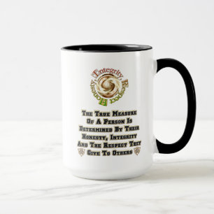 Mug Respect de l'intégrité honnêteté MXT
