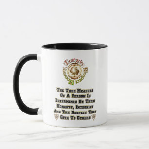 Mug Respect de l'intégrité honnêteté MXT