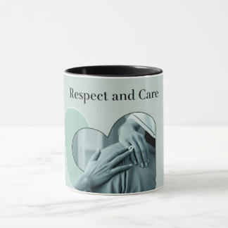 Mug Respect Soin Douceur Positivité Inspiration Cadeau