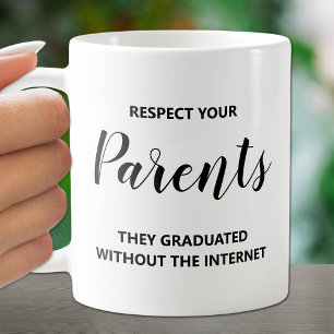 Mug Respectez la citation de vos parents