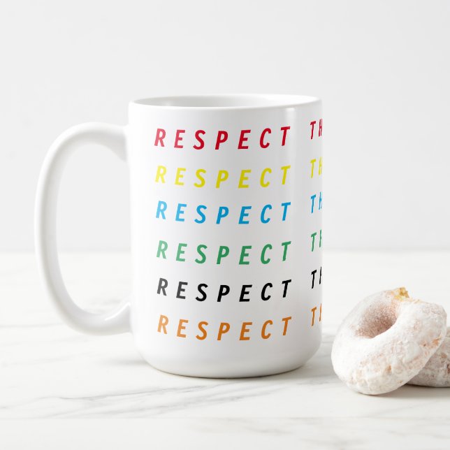 Mug Respectez la goutte d'eau Karen humoristique ado a (Avec donut)