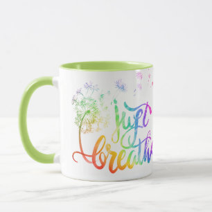Mug Respire le dandelion souffle dans le vent
