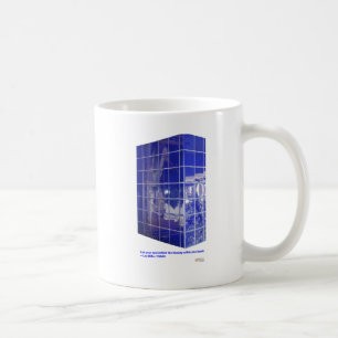 Mug Ressort chaud, AR BlueTile Reflection Cadeaux