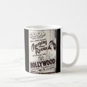 Mug Restaurant hollywoodien Cabaret des années 1930