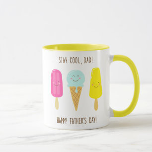 Mug Reste Cool, papa ! Bonne Fête des pères !