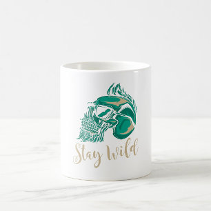 Mug Reste Sauvage Crâne Barbu Moderne