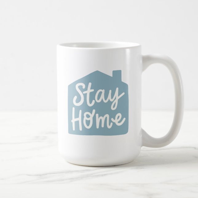 Mug Rester à la maison (Droite)