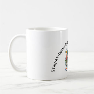 Mug Rester à la maison ne signifie pas rester immobile