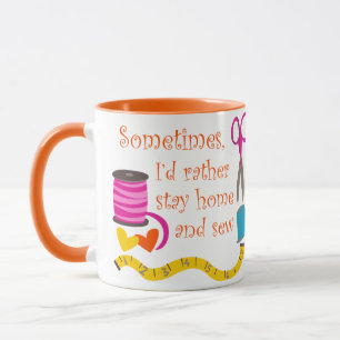Mug Restez à la maison et découvrez