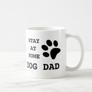 Mug Restez à la maison papa chien