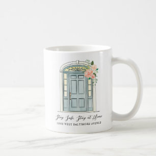 Mug Restez à la maison Séjournez en toute sécurité Por