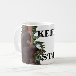 Mug Restez au calme Faune Orangutan