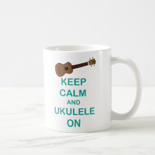 Mug Restez Calme et Ukulele On impression unique et am