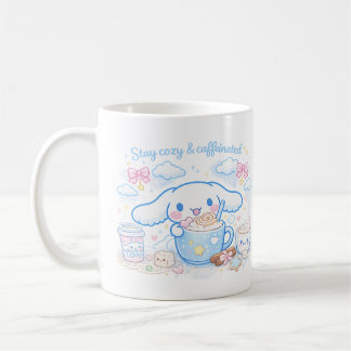 Mug ☁️ Restez Douillets & Caféinés ✨ | Cute Cinnamorol