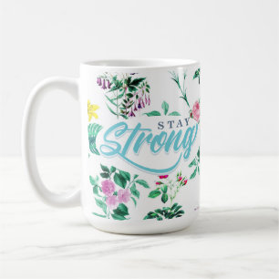 Mug Restez forts Floral