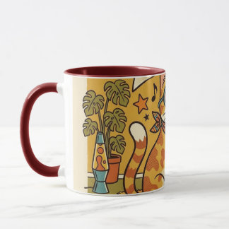 Mug RESTEZ FUNKY | Amateur d'animaux | Bohème