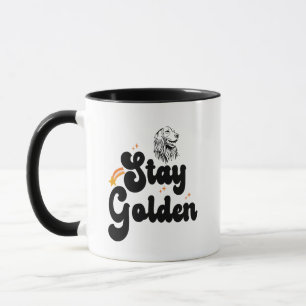 Mug Restez Golden Super Retriever Chien Animaux Animau