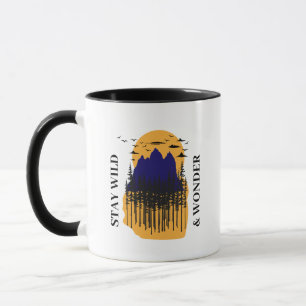Mug Restez sauvage et émerveillez