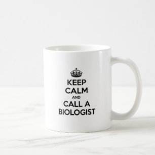 Mug Restez tranquille et appelez un biologiste