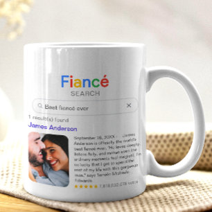 Mug Résultat de recherche drôle de meilleur fiancé ave