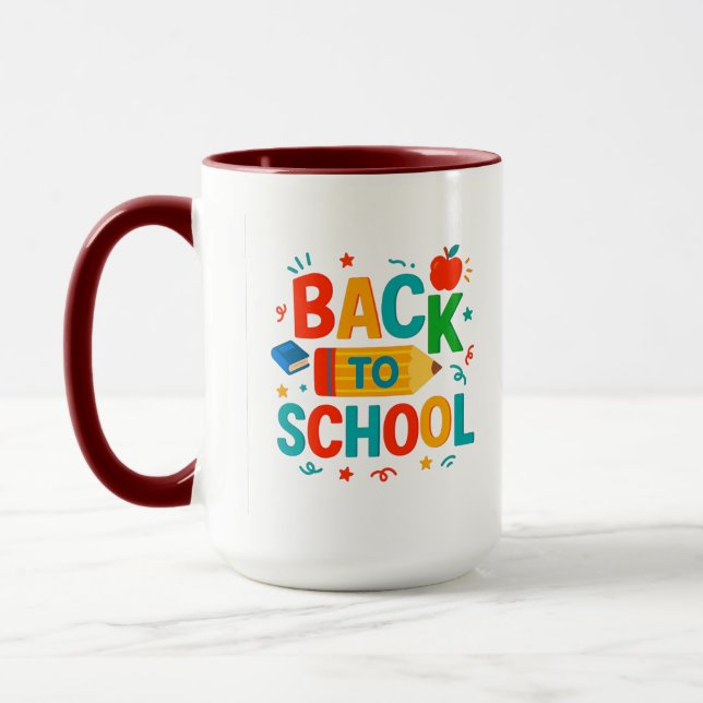 Mug Retour à l'école (Gauche)