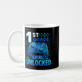 Mug Retour à l'école 1re année Premier jour Niveau déb