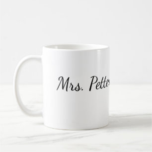 Mug Retour à l'école ajouter nom de l'enseignant année