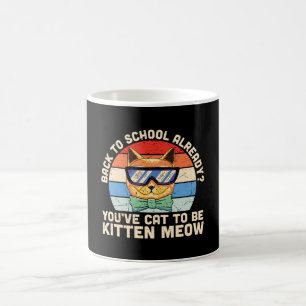 Mug Retour à l'école déjà Kitten Me Cadeau pour amateu
