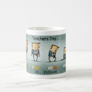Mug Retour à l'école Enseignants Jour Fun Amusant Whim
