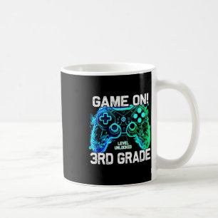 Mug Retour à l'école garçon 3e année joueur jour de la