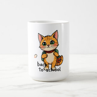 Mug Retour à l'école Kitty - no1