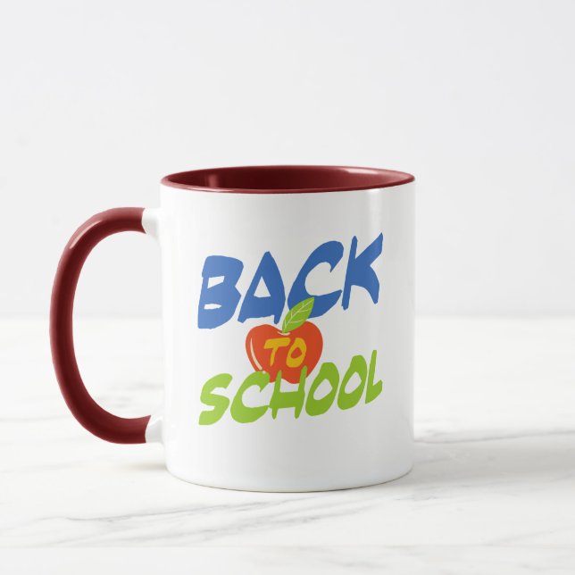 Mug Retour au carburant scolaire | Automne 2025 Coffee (Gauche)
