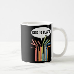 Mug Retour aux pailles en plastique Président Trump dé