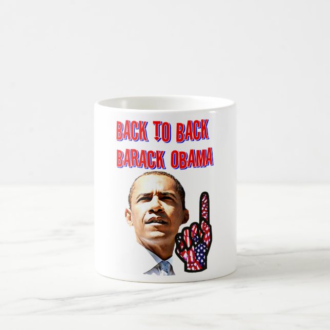 Mug Retour En Arrière, Le Président Barack Obama_ (Centre)