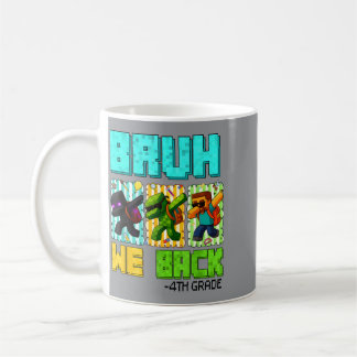 Mug Retour Frère 4e Année Retour à l'école Gamer Dabbi