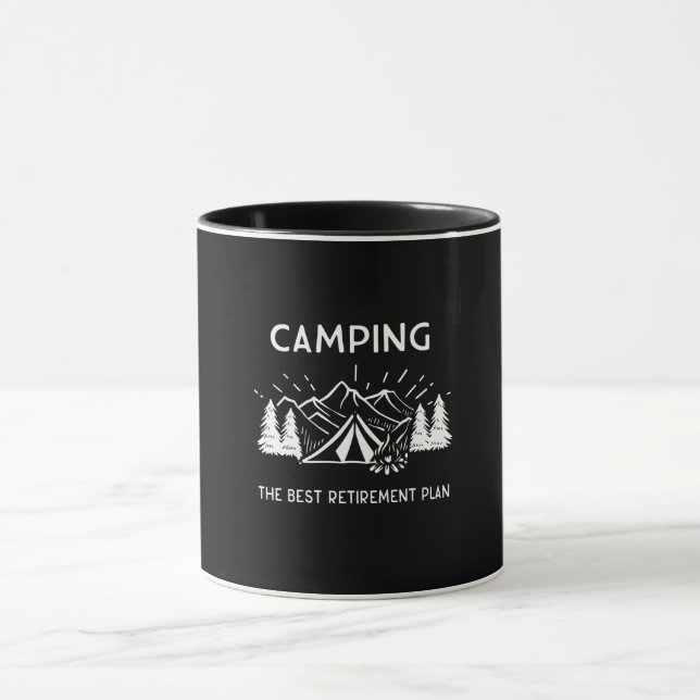 Mug Retraite de camping (Centre)