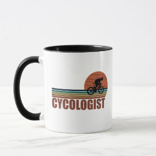 Mug Retraite de cyclisme drôle - Vieux Cycologue