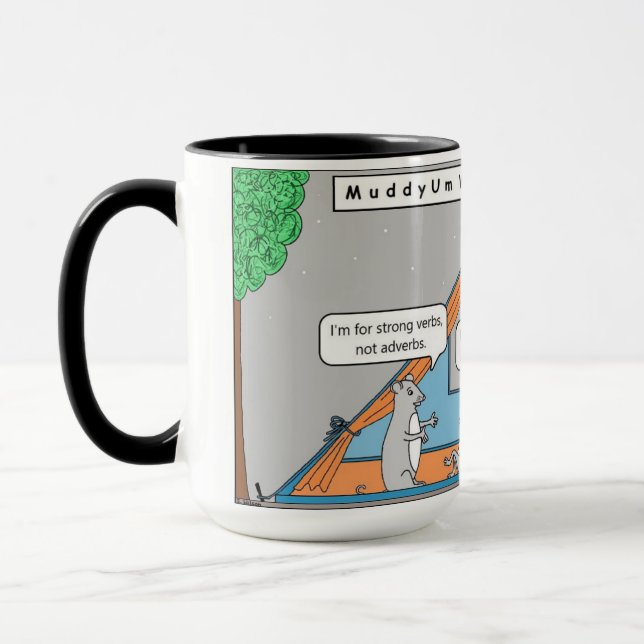 Mug Retraite des écrivains de MuddyUm Première année C (Gauche)