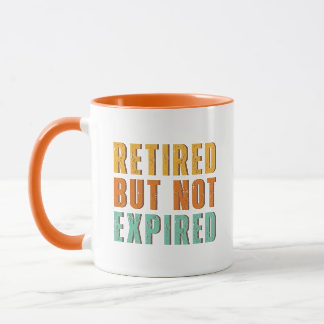 Mug Retraité Mais Non Expiré (Gauche)