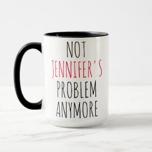 Mug Retraite personnalisée Plus Mon Problème