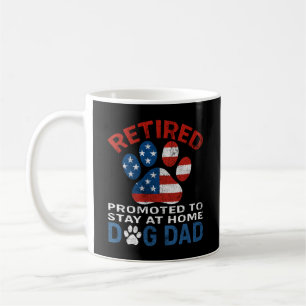 Mug Retraité Promu Papa Chien à la Maison