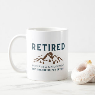 Mug Retraité Sous La Nouvelle Gestion Drôle