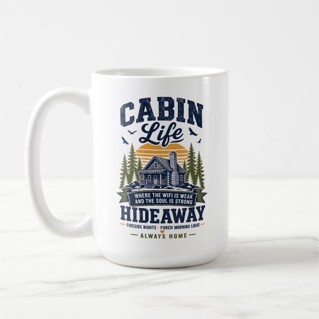 Mug Retraite Vie de Cabane  (Gauche)