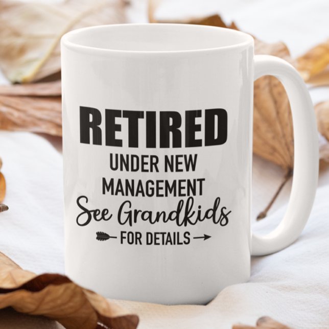 Mug Retraité Voir Grand-Enfants pour plus de détails (Créateur téléchargé)