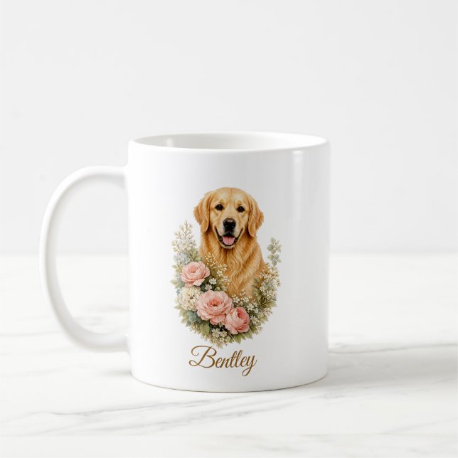 Mug Retriever doré (Gauche)