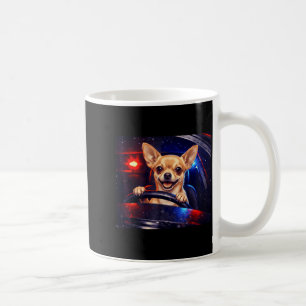 Mug retriever doré drôle conduisant un mème chien cond