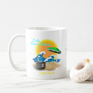 Mug Retro Callie Beach Waves Modèle Band Tour