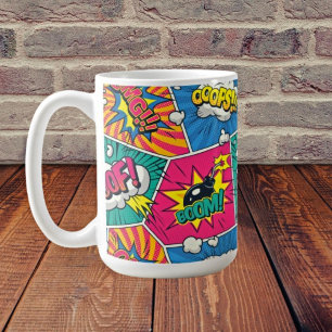 Mug Retro Comic Book - Pop Art